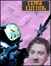 Artist's Impression of Sir Killalot cutting my hair